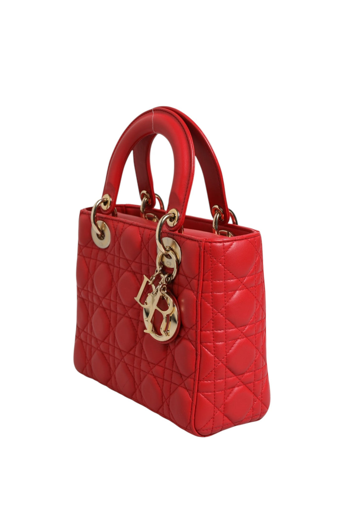 Christian Dior Lady Dior Cannage skinnveske