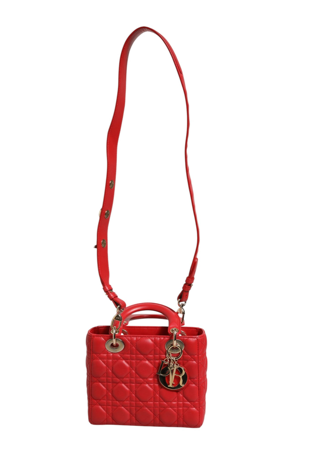 Christian Dior Lady Dior Cannage skinnveske