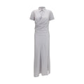 Alexander McQueen Multicolor Silk Casual Dress