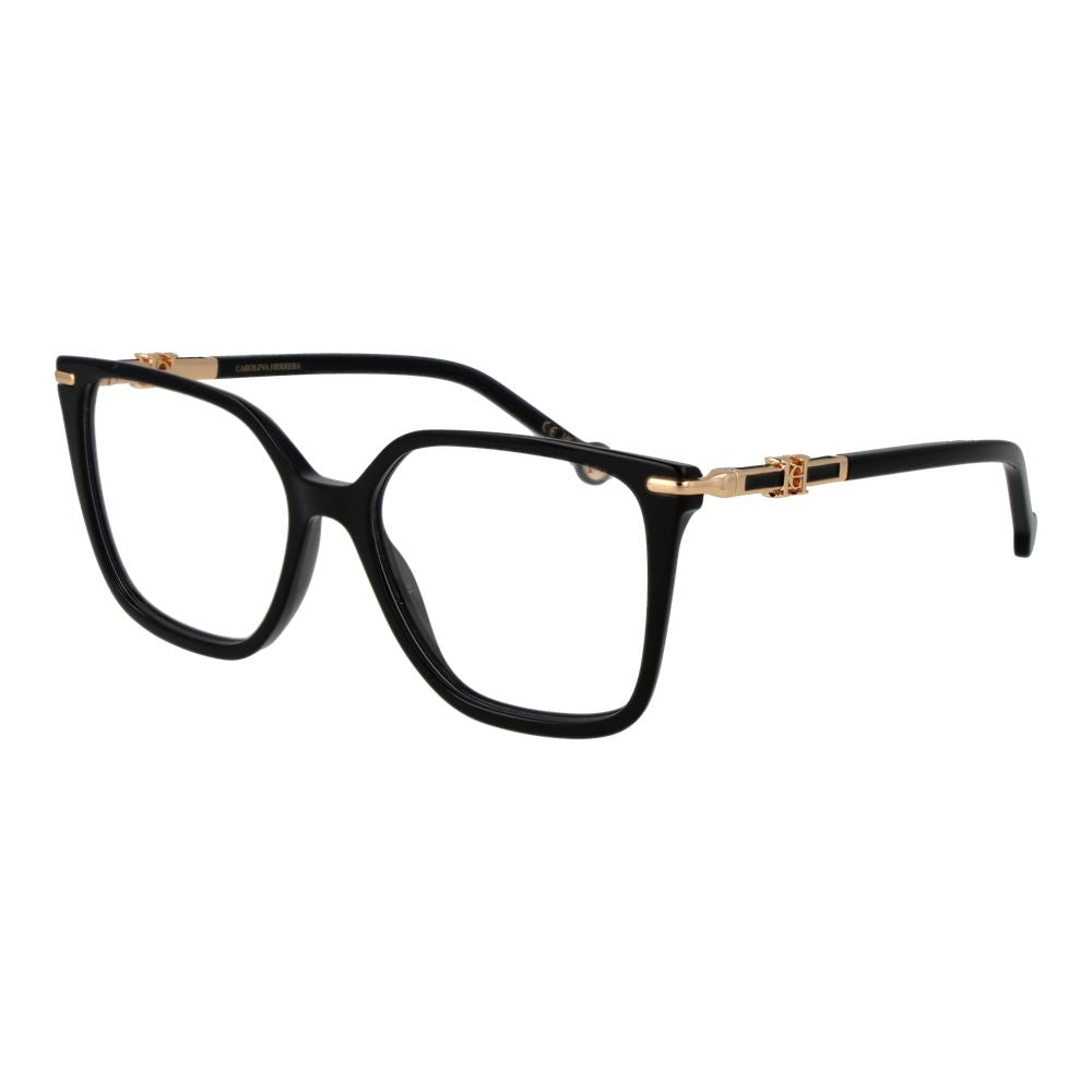 Gafas Carolina Herrera de acetato negro (monturas)
