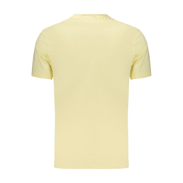 Calvin Klein Yellow Cotton Men's T-Shirt