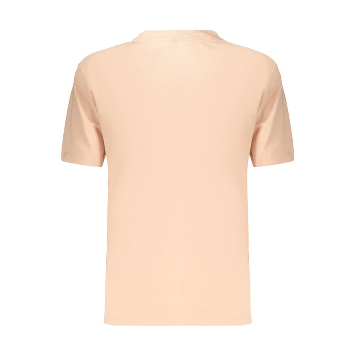 Calvin Klein rosa bomulls-T-skjorte til dame