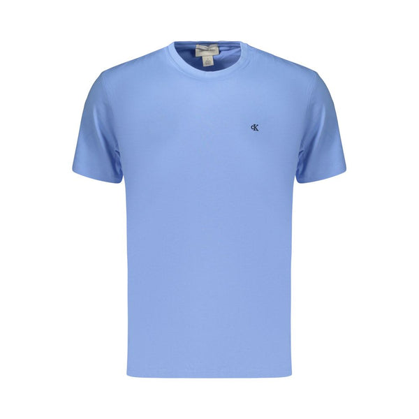 Calvin Klein Azzurro Cotton Men's T-Shirt