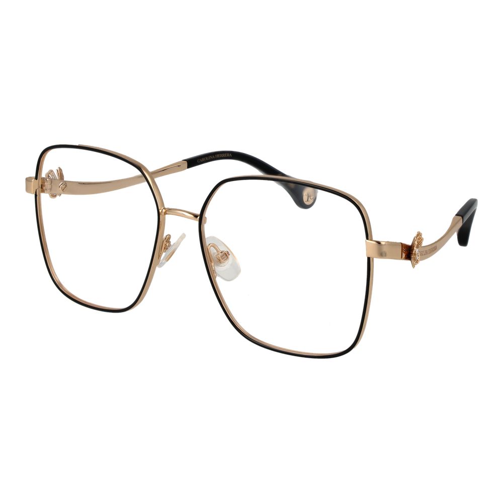 Gafas Carolina Herrera de metal dorado (monturas)