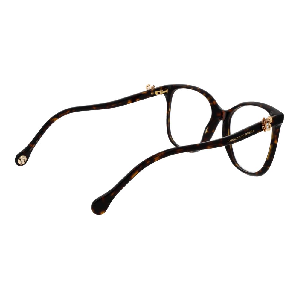 Carolina Herrera brune acetatbriller (kun innfatning)
