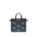 Valentino Garavani Blue Cotton Handbag