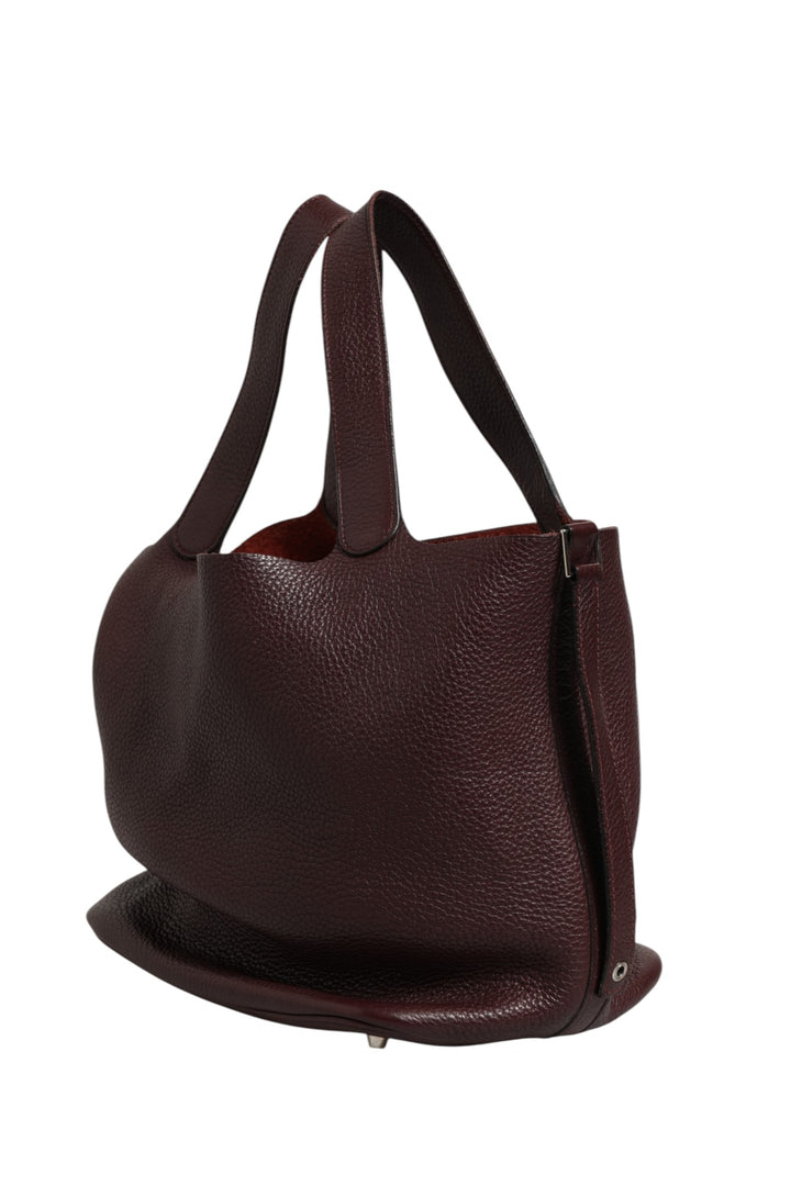 Hermès Picotin Taurillon Clemence Chocolate Håndveske