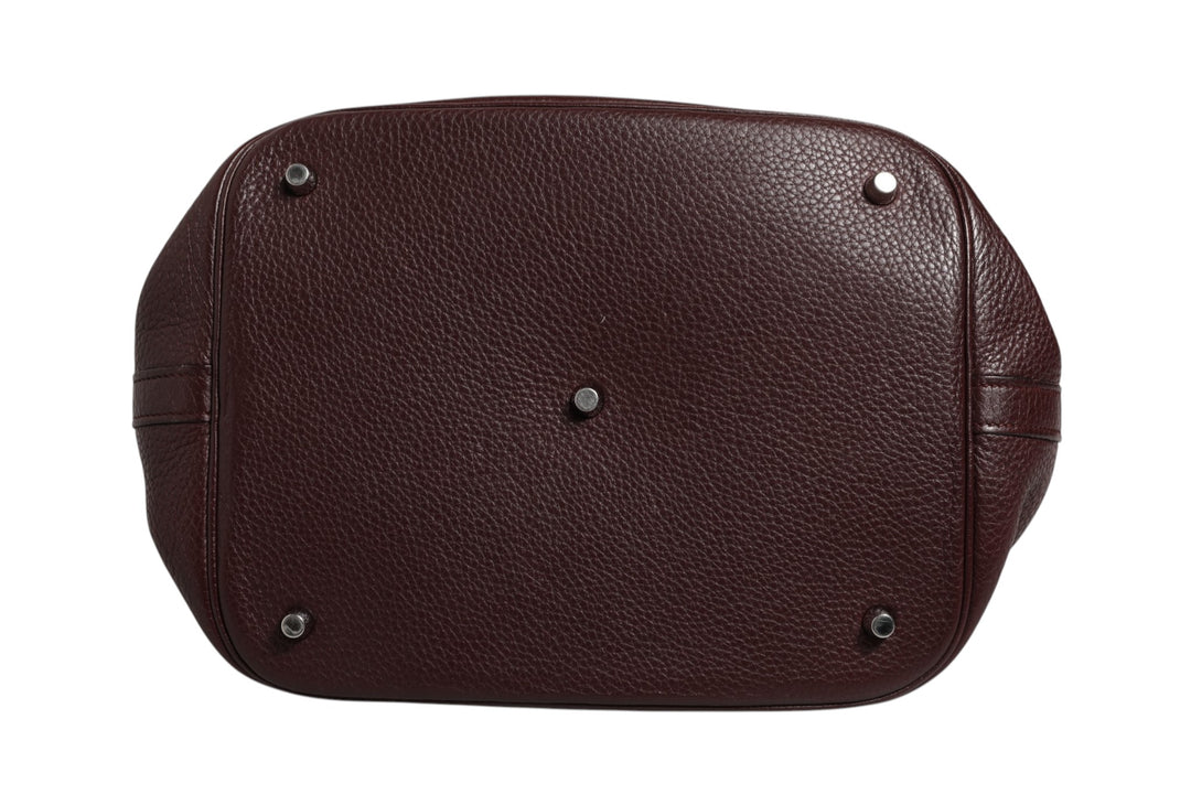 Hermès Picotin Taurillon Clemence Chocolate Håndveske