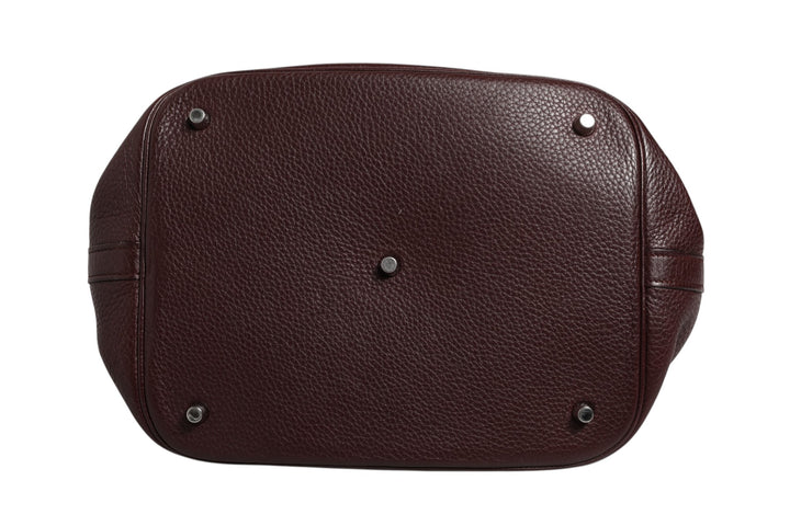 Hermès Picotin Taurillon Clemence Chocolate Håndveske