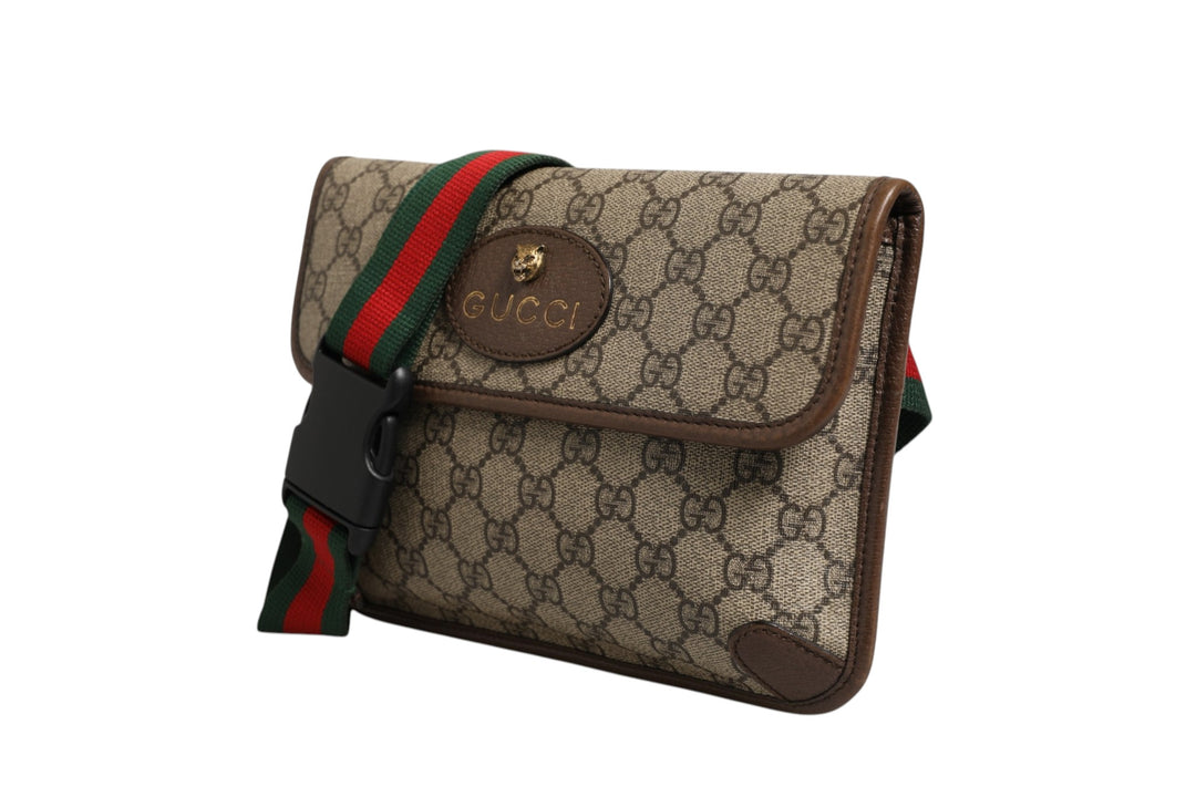 Gucci Supreme Canvas Belteveske