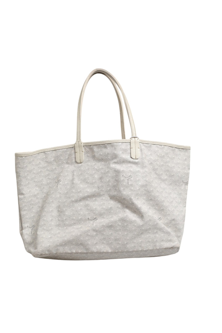 Saint Louis PM Tote Bag i Goyardine Canvas Hvit