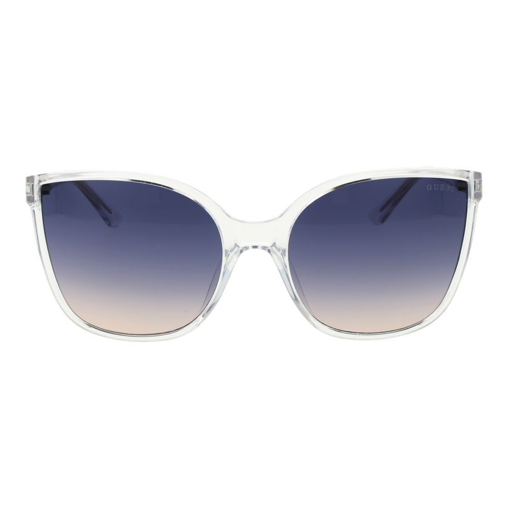 Gafas de sol transparentes de plástico Guess