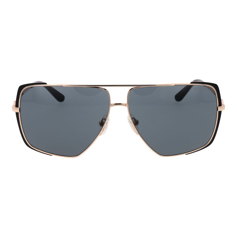 Gafas de sol Guess metálicas en oro rosa