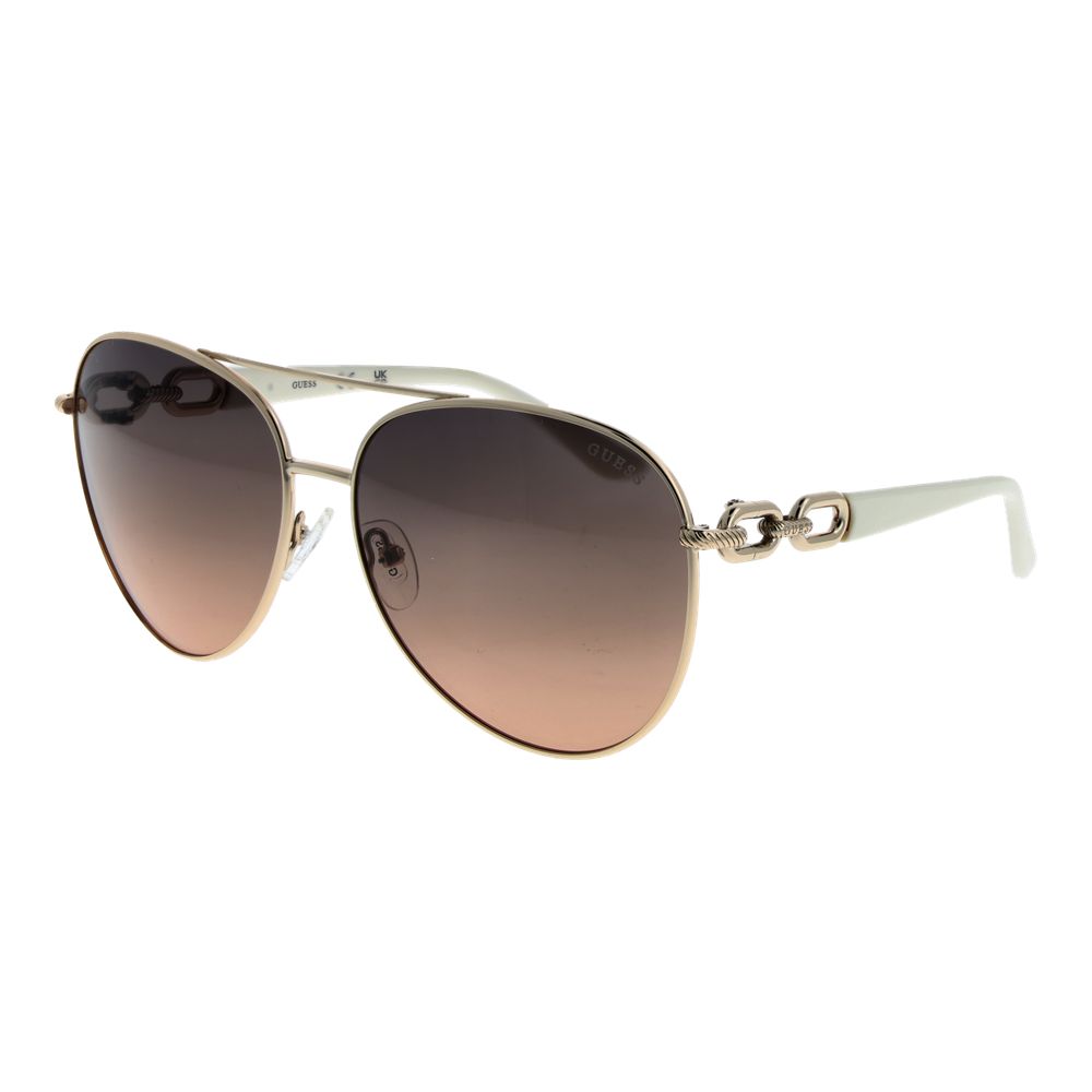 Gafas de sol Guess de metal dorado