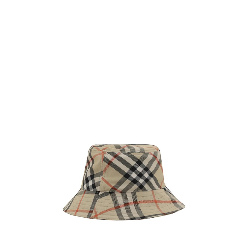 Burberry Beige Polyester Bøttehatt