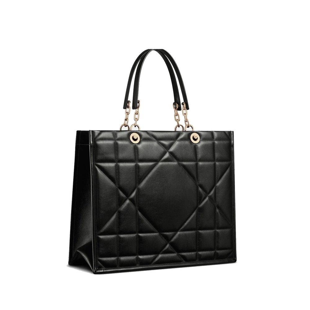 Dior svart skinnveske