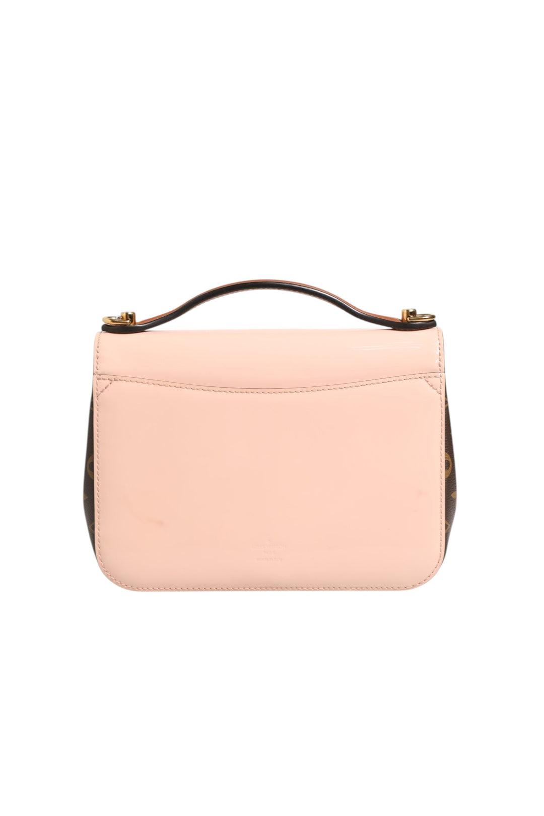 Louis Vuitton Pink Vernis and Monogram Canvas Cherrywood BB skulderveske