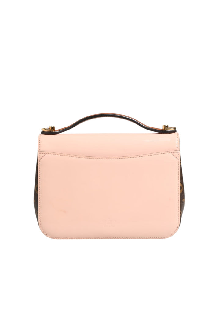 Louis Vuitton Pink Vernis and Monogram Canvas Cherrywood BB skulderveske