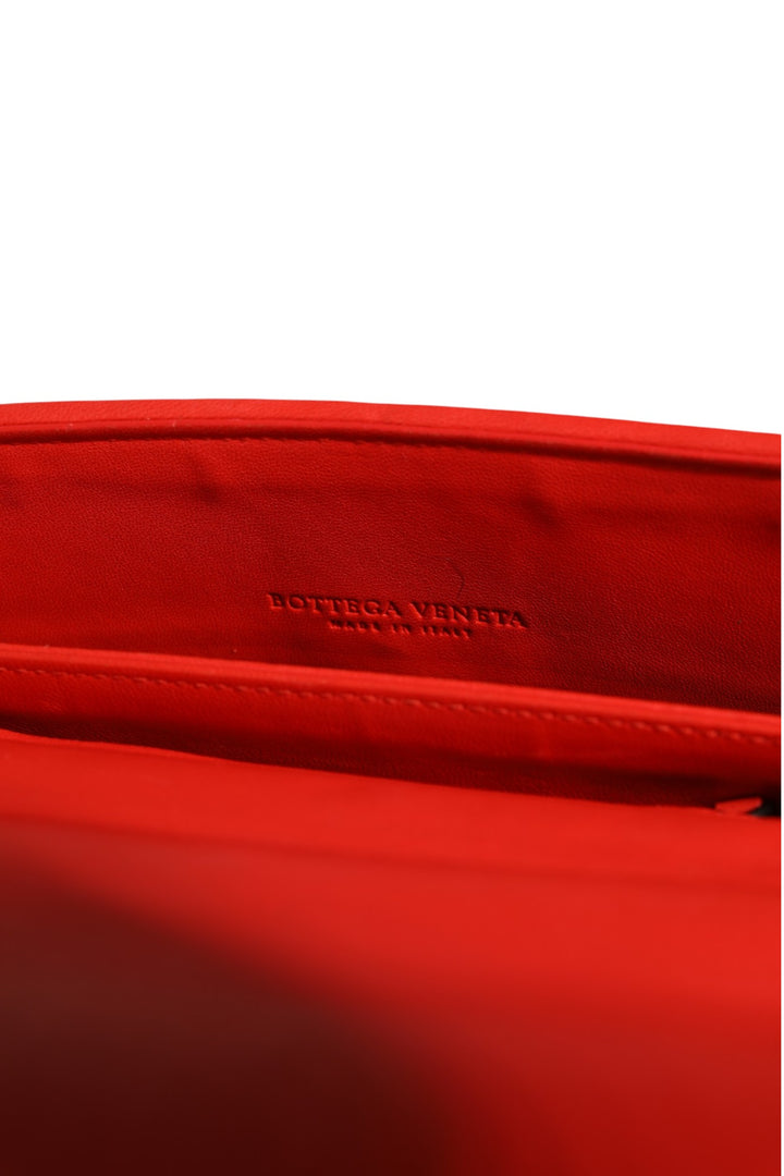 Bottega Veneta Olimpia liten skulderveske i Intrecciato-skinn
