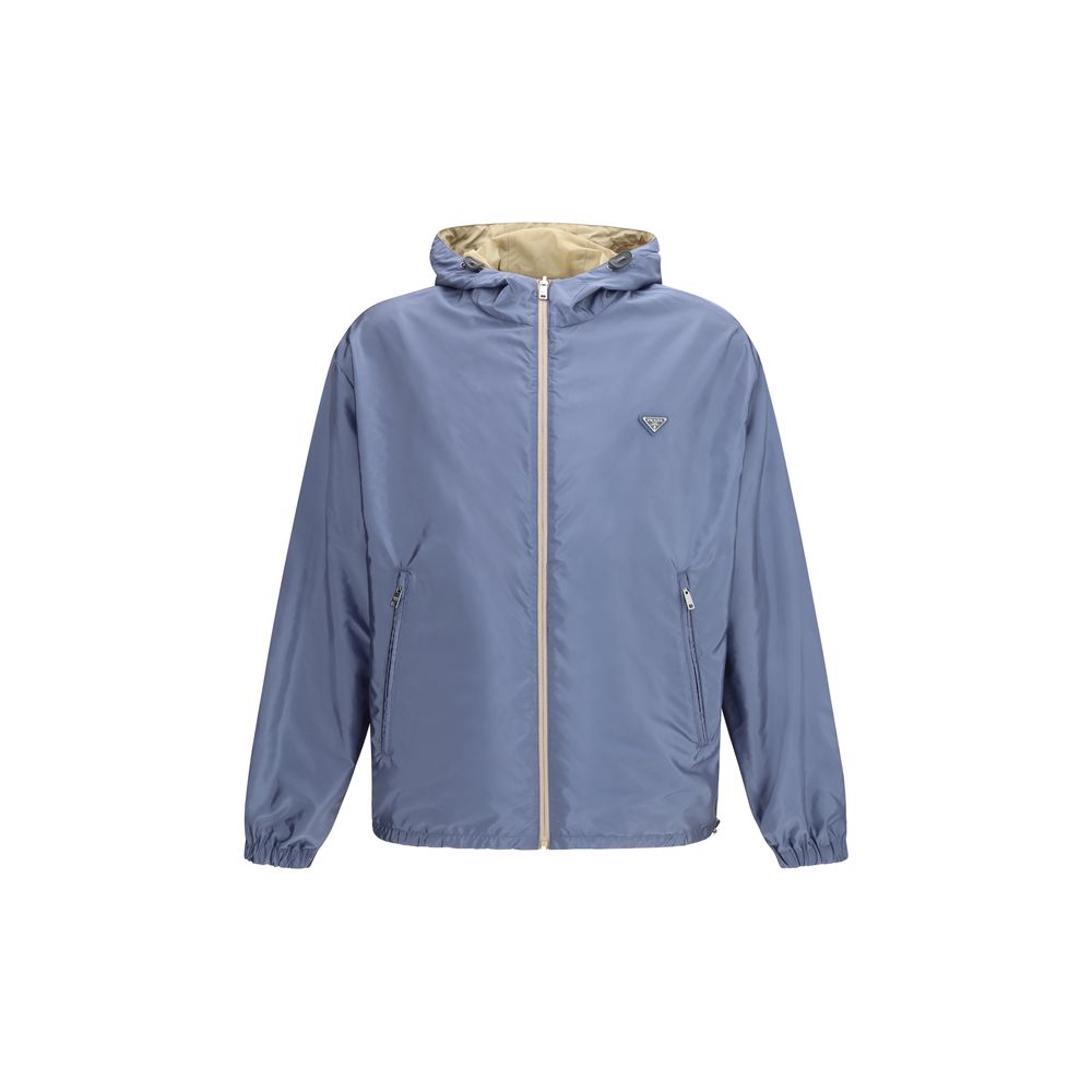 Chaqueta Prada de Poliamida Reciclada Beige
