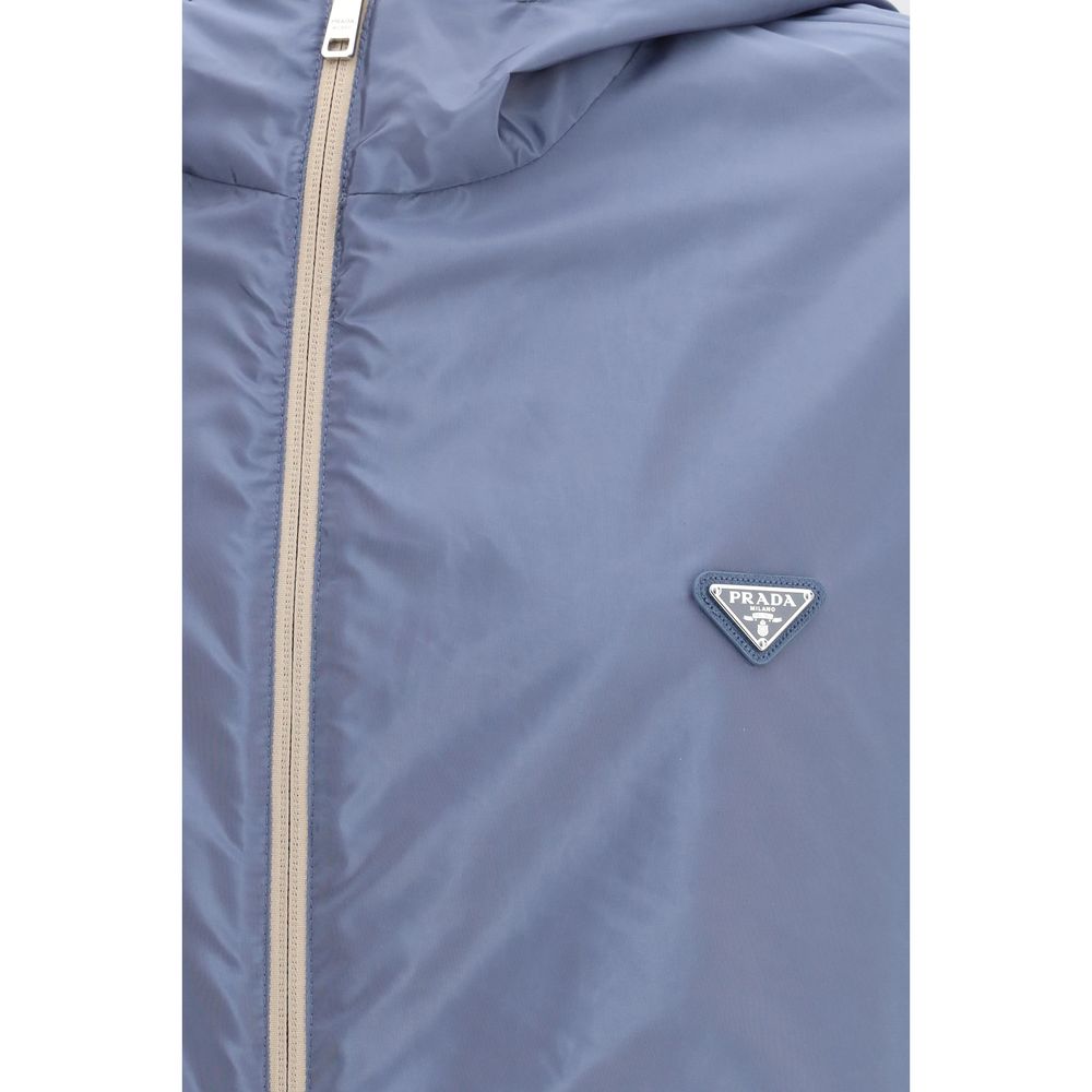 Chaqueta Prada de Poliamida Reciclada Beige