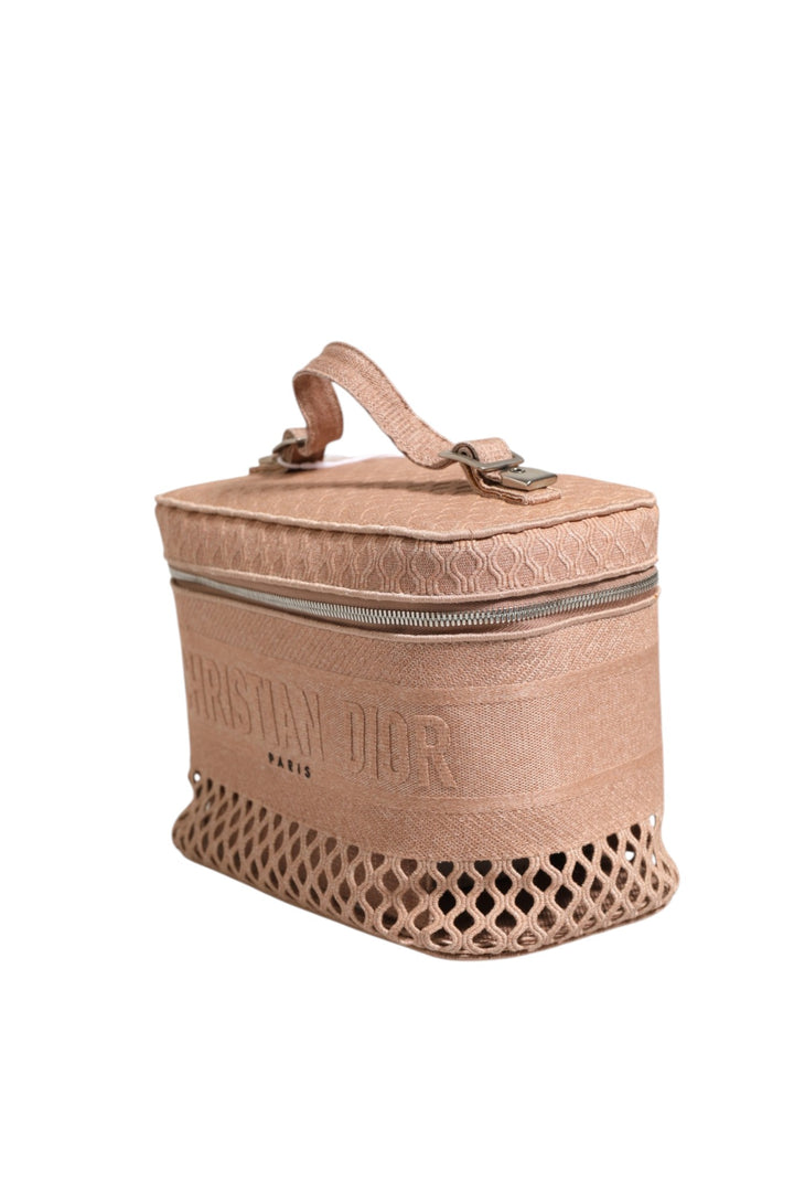 Christian Dior Mesh Embroidered Dior reise-sminkekoffert