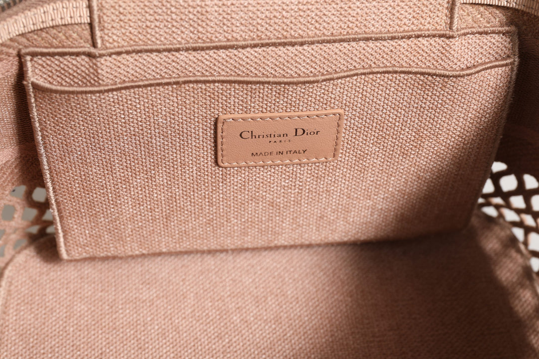 Christian Dior Mesh Embroidered Dior reise-sminkekoffert