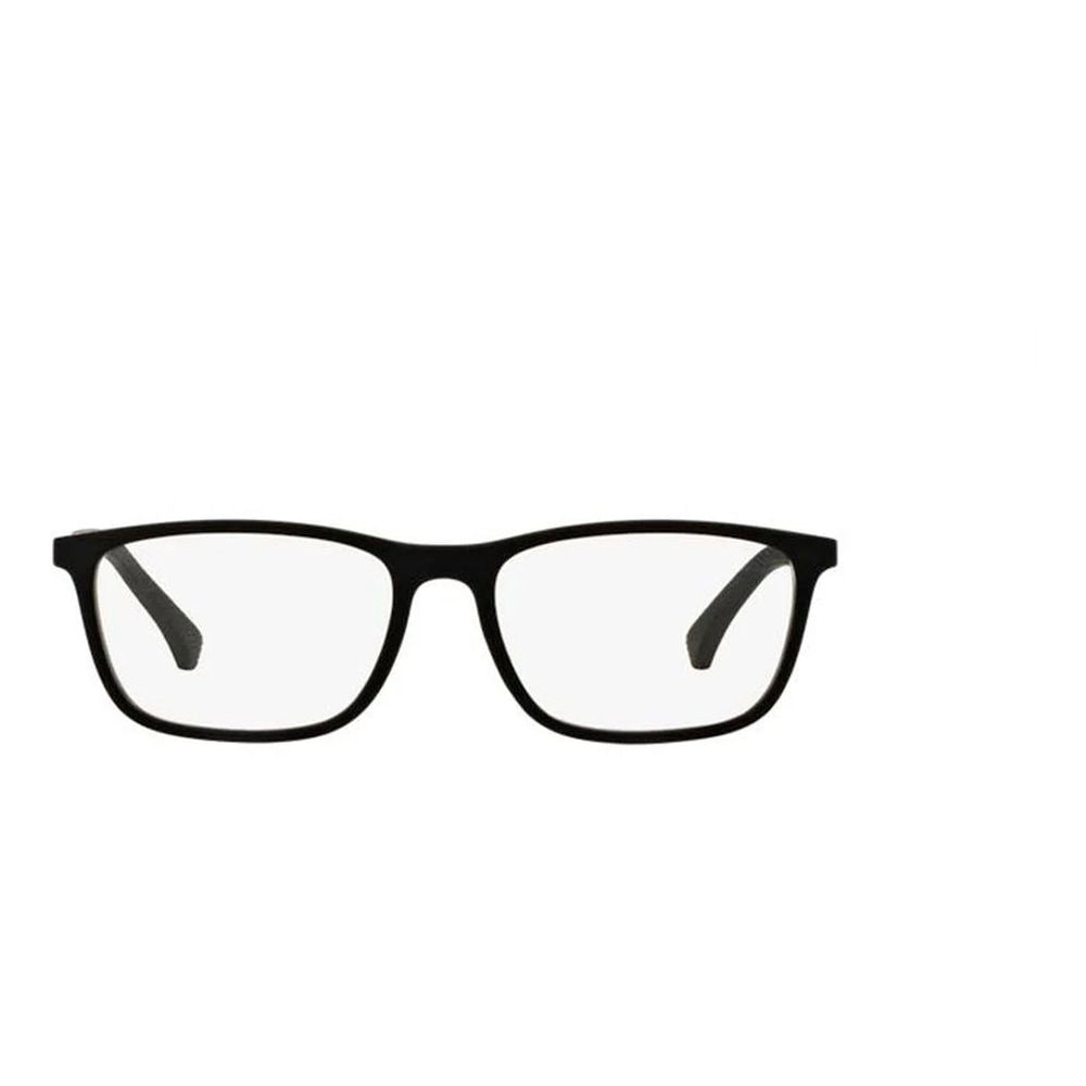 Gafas (montura) inyectadas negras Emporio Armani