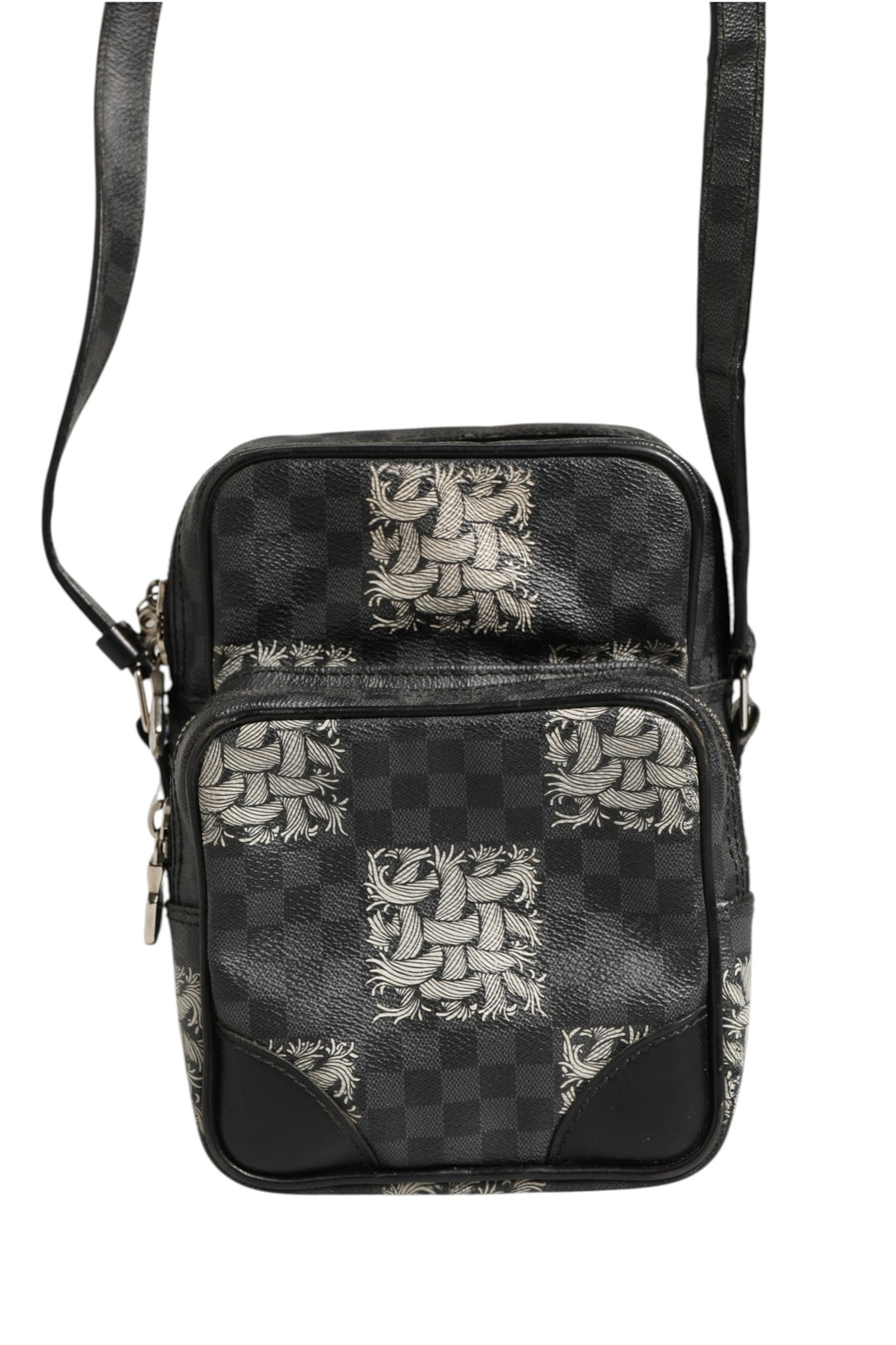 Louis Vuitton Black Damier Graphite Canvas Amazon Christopher Nemeth Skulderveske