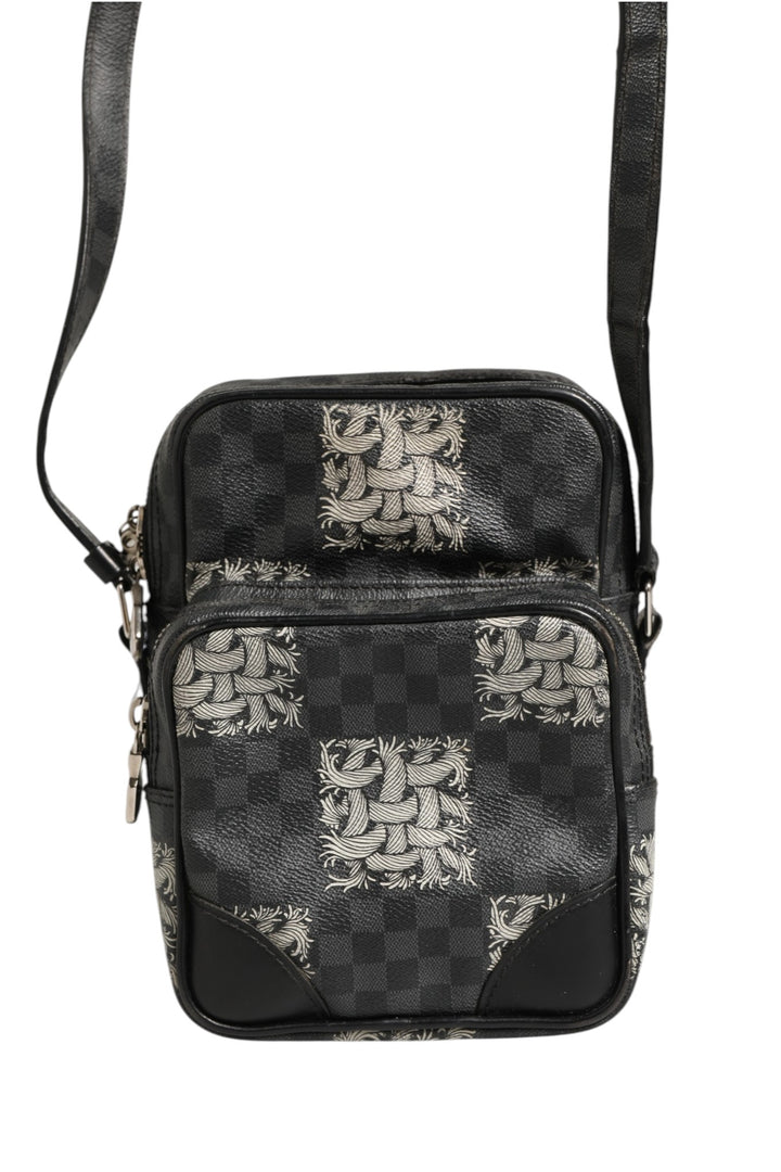 Louis Vuitton Black Damier Graphite Canvas Amazon Christopher Nemeth Skulderveske