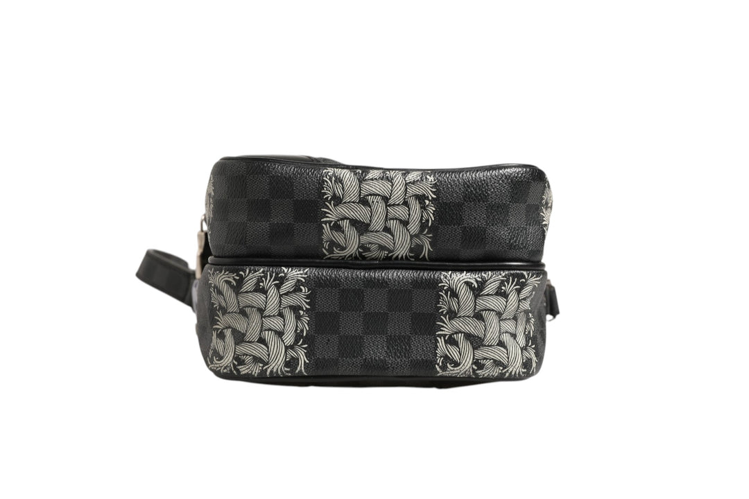 Louis Vuitton Black Damier Graphite Canvas Amazon Christopher Nemeth Skulderveske