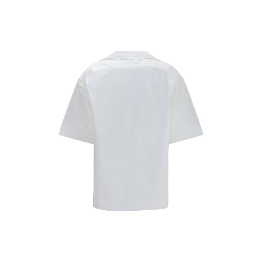 Jacquemus hvit bomullsskjorte
