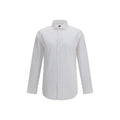 Hugo Boss Black White Cotton Dress Shirt