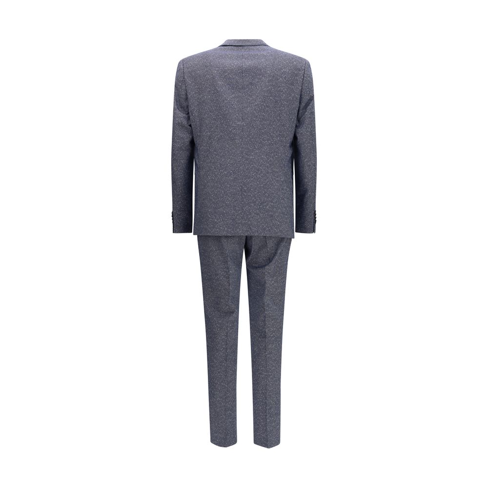 Hugo Boss Black Blue Viskose Todelt Dress