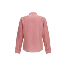 Hugo Boss Black Multicolor Linen Shirt