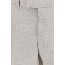Hugo Boss Black Gray Linen Two-Piece Suit