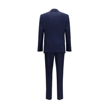 Hugo Boss Black Blue Linen Two-Piece Suit