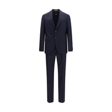 Hugo Boss Black Blue Wool Oves Aries Two-Piece Suit