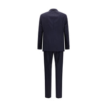 Hugo Boss Black Blue Wool Oves Aries Two-Piece Suit
