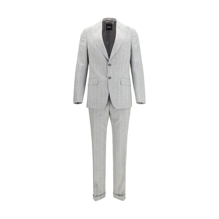 Hugo Boss svart/grå bomull todelt dress