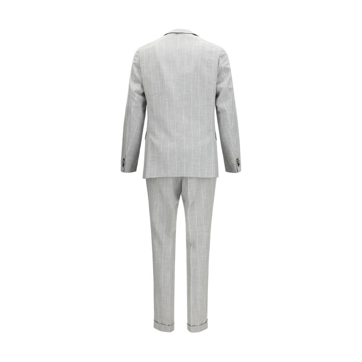 Hugo Boss svart/grå bomull todelt dress