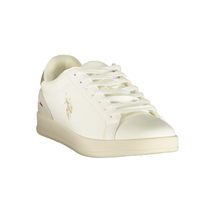 U.S. POLO ASSN. Beige Polyurethane Sneakers for Kvinner