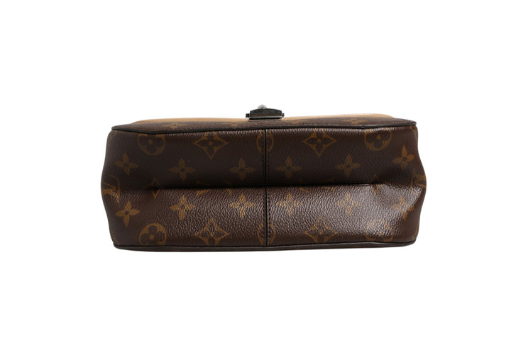 Louis Vuitton Calfskin Monogram Chain It Veske PM Svart