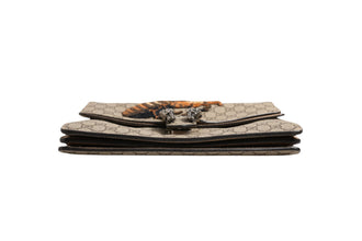Gucci Supreme Monogram Bee Embroidered Shoulder Bag