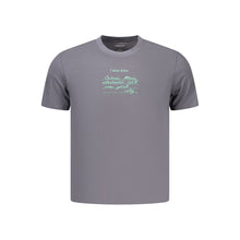 Calvin Klein Gray Cotton Men's T-Shirt