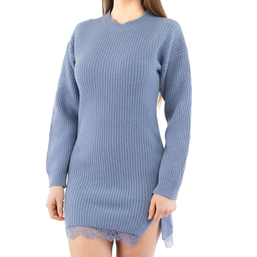 Moschino lilla uformell kjole i ull