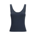 Brunello Cucinelli Blue Cotton T-Shirt