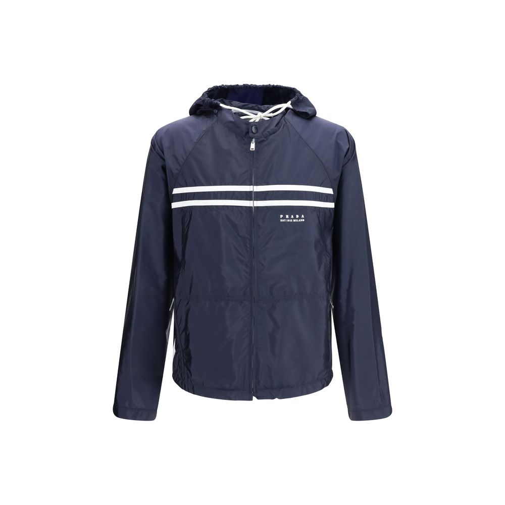 Chaqueta Prada de nailon azul
