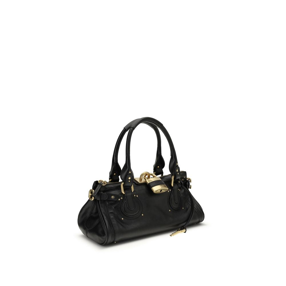 Chloé Black Buffalo Leather Skulderveske
