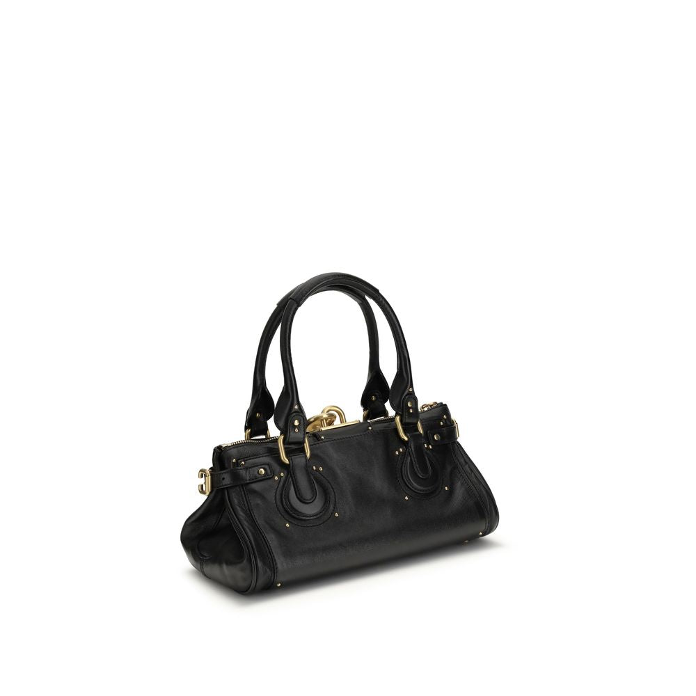 Chloé Black Buffalo Leather Skulderveske